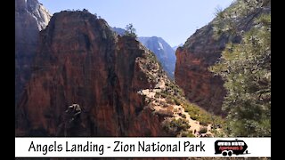 Hiking Angels Landing - Zion National Park