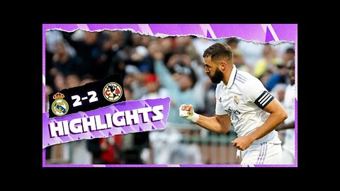 HIGHLIGHTS | Real Madrid 2-2 Club América | San Francisco