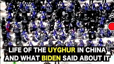 Biden's remarks are a controversial worldwide, Uyghurs
