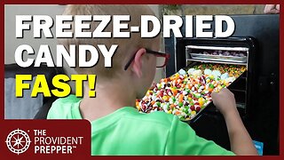 Freeze-Dried Candy Fast! The Cube's Candy Express Mode is Amazing