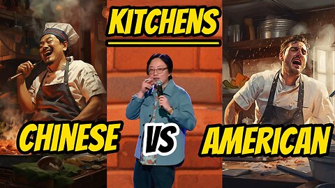 Stand Up - Chinese kitchens Vs American kitchens explained by Jimmy O Yang!