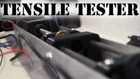 A Quick Look at the New Tensile Test Machine
