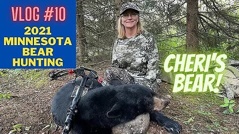 Minnesota bear hunting VLOG #10 | Cheri's bear hunt