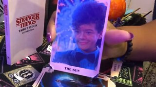 Stranger Things Tarot Deck Review and Deck Walkthrough