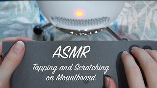 ASMR Tapping, Scratching, and Scratching For Sleep | (No Talking) | Mountboard