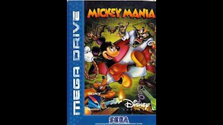 Mickey Mania Sega Mega Drive Genesis Review