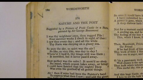 Nature And The Poet - W. Wordsworth