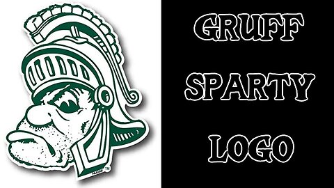 MICHIGAN STATE GRUFF SPARTY LOGO CARVED IN WOOD!