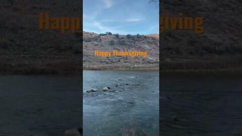 Happy Thanksgiving on the river