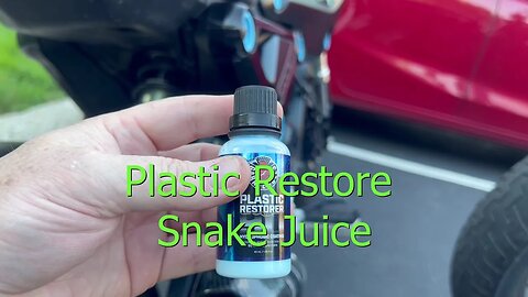 Garagebulls plastic restorer snake juice