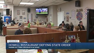 Howell restaurant offers indoor dining defying state’s orders