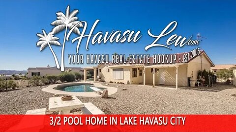 Lake Havasu Pool Home 2020 Spruce Dr MLS 1023518