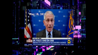 Dr. Fauci "Wearing A Mask Was Not Political Theatre", But Now Just Admitted It's...Political Theatre