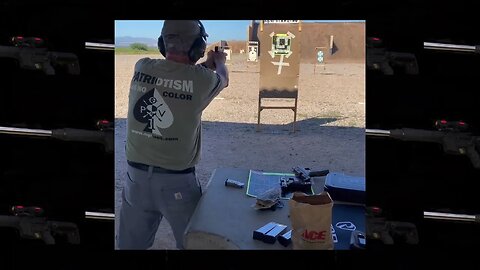 What could help this gentleman shoot more accurate? #comment below #pewpew #2anews #guns #range #edc