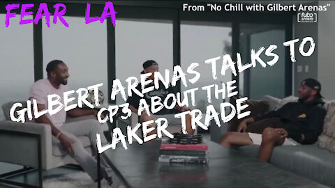 Gilbert Arenas Talks to Chris Paul About the Laker Trade | Up in the Rafters | September 7, 2021