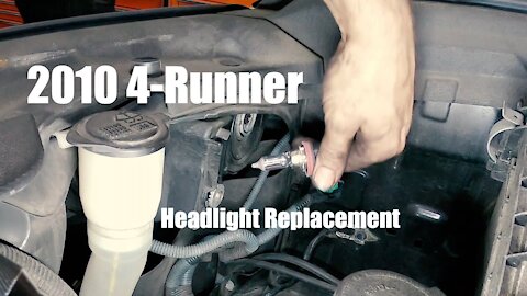 2010 Toyota 4Runner Low Beam Headlight Replacement is a Quick Fix