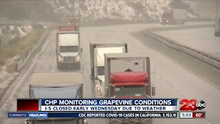 CHP monitoring Grapevine conditions as weather causes closures
