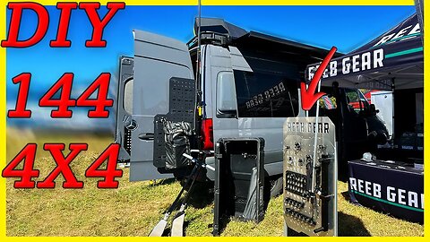 Riley's Excellent 144 Sprinter 4X4 Camper Van Build With Reeb Gear I Overland Expo East