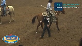 Dakota Eldridge 3.4-Second Steer Wresting Run in San Angelo