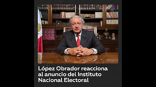 López Obrador se pronuncia sobre los resultados electorales de México
