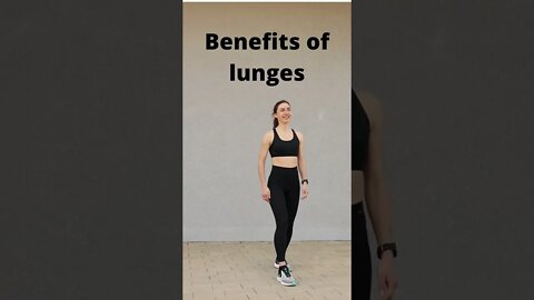 Benefits of lunges || Benefits of lunges for women|| lunge exercise #shorts #exercise #workout