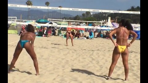 Women's Beach Volleyball Britney Haley Audrey Asia P 05