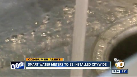 Smart water meters to be installed citywide