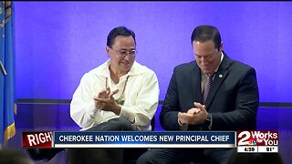 Cherokee Nation welcomes new principal chief
