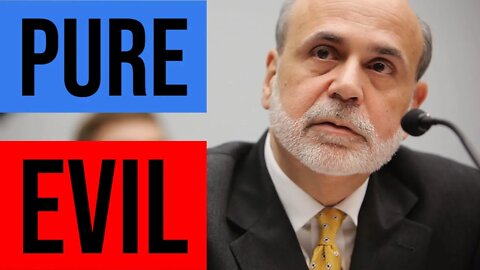 Ben Bernanke Belongs In Prison
