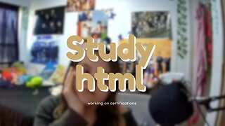 Study with me | HTML | #programmer