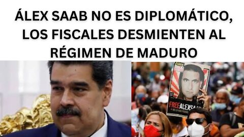 ÁLEX SAAB NO ES DIPLOMÁTICO ¿ CÓMO LOS FISCALES DE EE. UU. ROMPEN LA NARRATIVA DE CHAVISMO