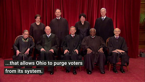 Supreme Court Upholds Ohio Voter Purges