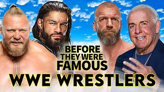 WWE Wrestlers | Before They Were Famous | Triple H, Roman Reigns, Ric Flair, Brock Lesnar & More