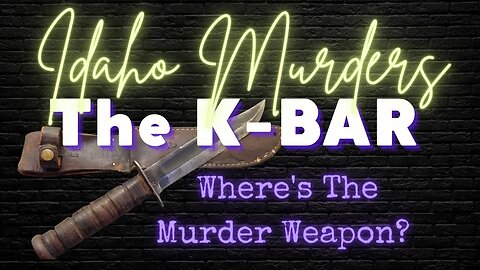 IDAHO MURDERS | WHERE'S THE MURDER WEAPON | FIND THE WEAPON, FIND THE KILLER |