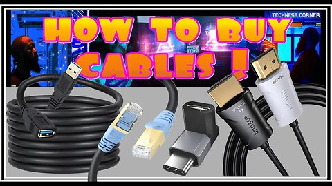 Did you get the CORRECT cable ? || Different Cables & How to Buy Guide || Dodgy Adverts from AMAZON