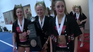 Elite Cheer Stars arrive at celebration