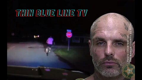 DASH & BODYCAM: Felony Suspect Takes Off On A Bike, Gets Tasered, Eats It