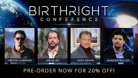 Birthright Conference DVD, Digital Download, and Long-Term Rental Pre-Order Available Now!