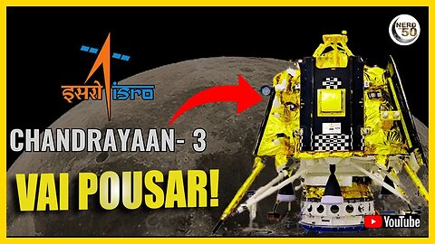 CHANDRAYAAN 3: tudo pronto para pousar na LUA