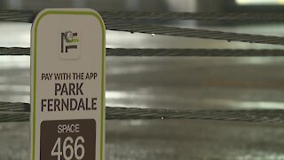 Touchless parking structure opens in Ferndale