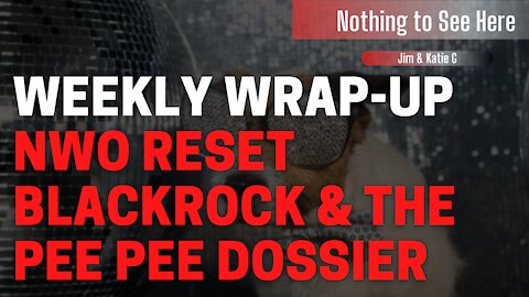 Nothing to See Here - Ep# 5 - NWO Reset, BlackRock, & The PeePee Dossier