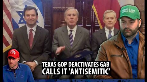 Texas GOP Deactivate Their Gab Account After Greg Abbott Calls Gab 'Antisemitic'