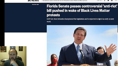 NBC and Florida politicians lies about ANTI-RIOT bill.