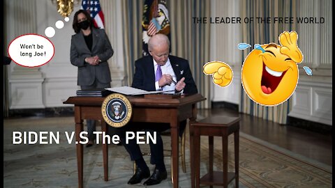 Biden V.S The Pen