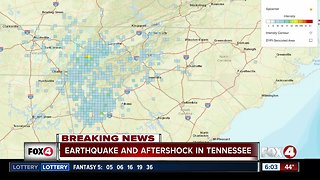 Two earthquakes shake eastern Tennessee