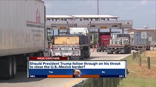 Impact of closing the border on auto industry
