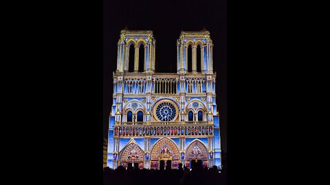 Amazing light in cathedral Pays de la Loire Nantes France