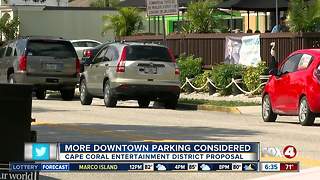 Cape Coral city leaders looking to add more parking downtown