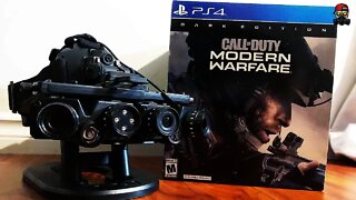 Call of Duty: Modern Warfare Dark Edition UNBOXING (Night Vision Goggles in Action)