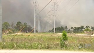 Indian River County wildfire